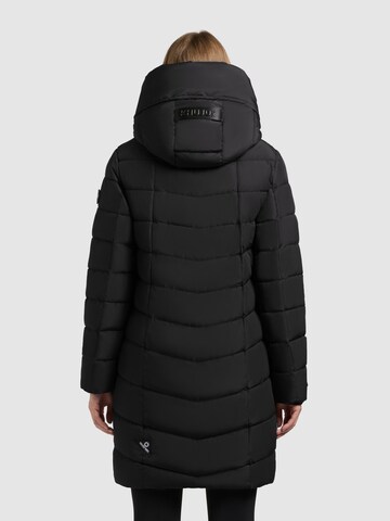 khujo Steppmantel in Schwarz