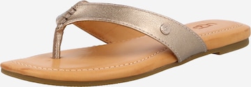 Flip-flops 'Tuolumne' de la UGG pe bronz: față