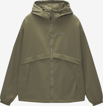 Pull&Bear Between-season jacket in Green: front