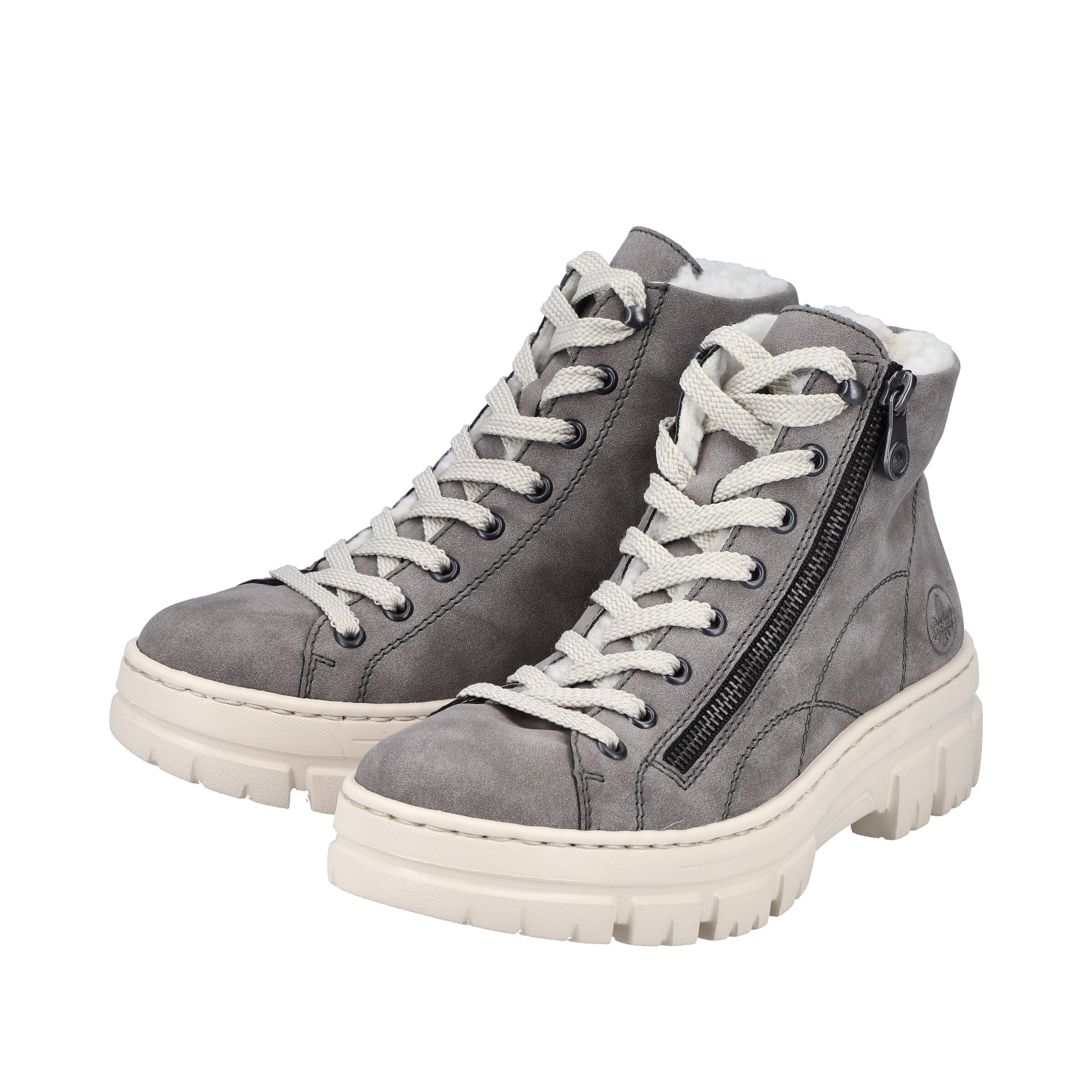 Rieker Veterlaarzen in Grijs