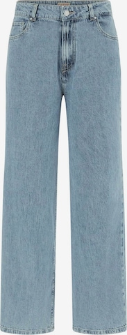 GUESS Wide leg Jeans in Blue: front