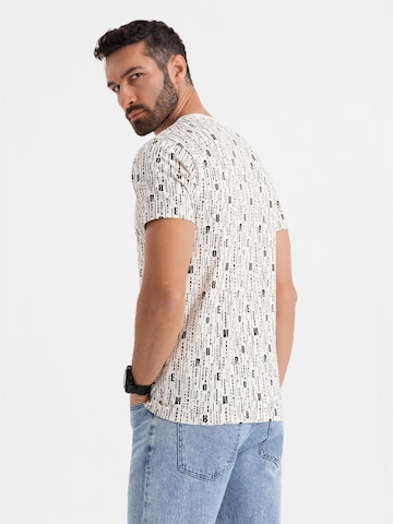 Ombre Shirt in Beige