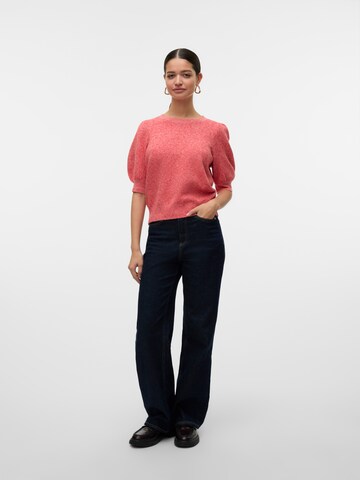 VERO MODA Trui 'VMDOFFY' in Rood