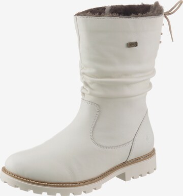 Bottes REMONTE en blanc : devant