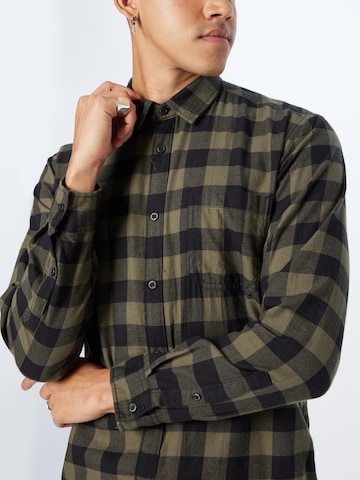 ESPRIT Regular fit Button Up Shirt in Green