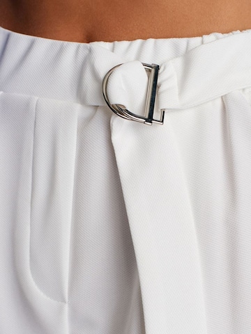 Dilvin Wide Leg Hose in Weiß