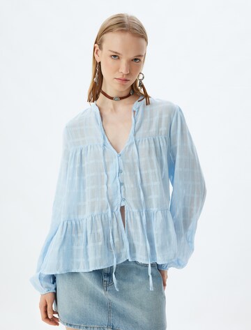 Koton Blouse in Blue: front