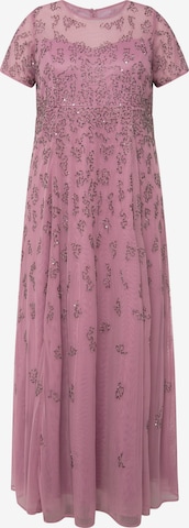 Robe Ulla Popken en rose : devant