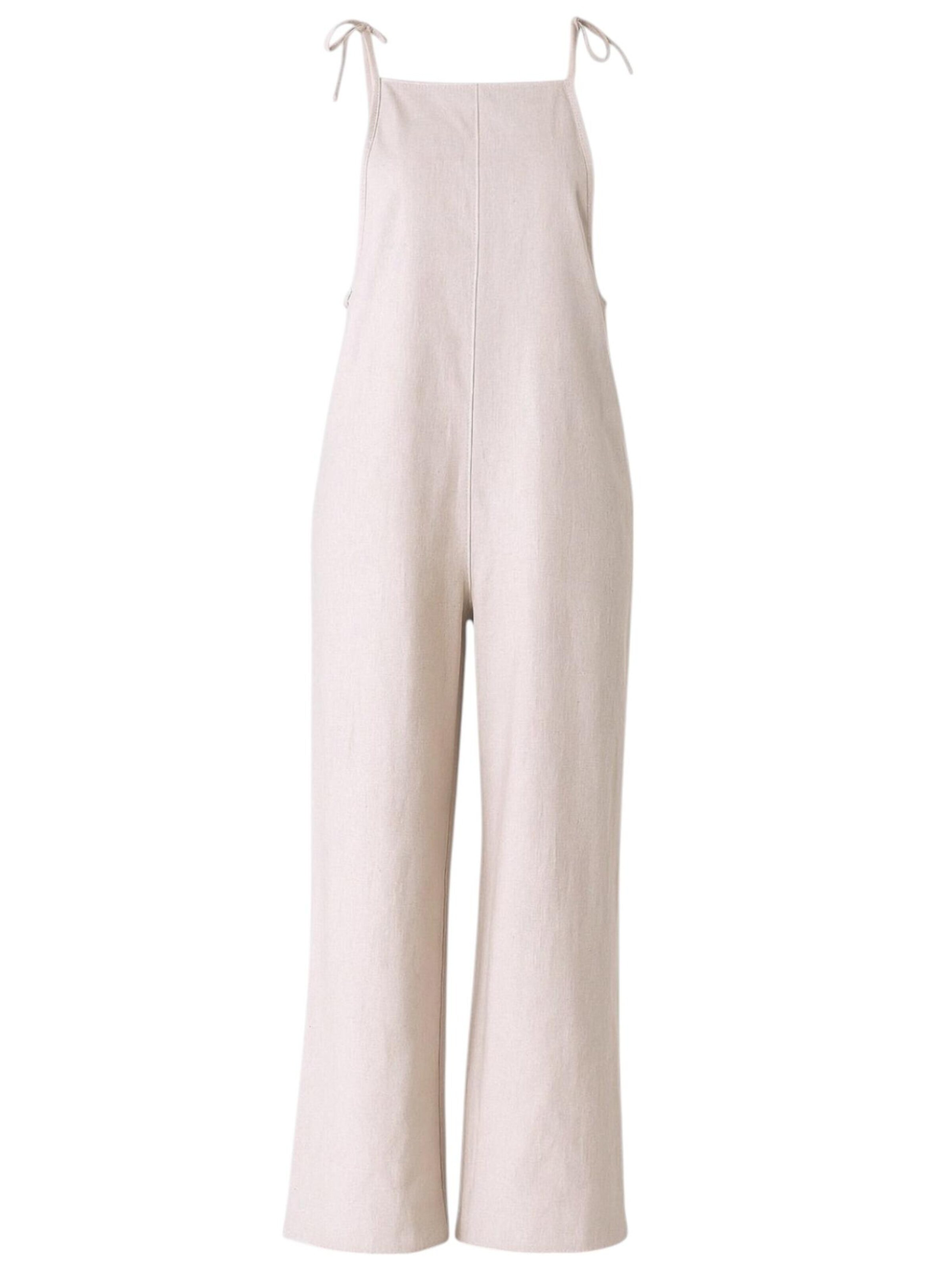 WENOR - Jumpsuit 'Liora' en beige: frente