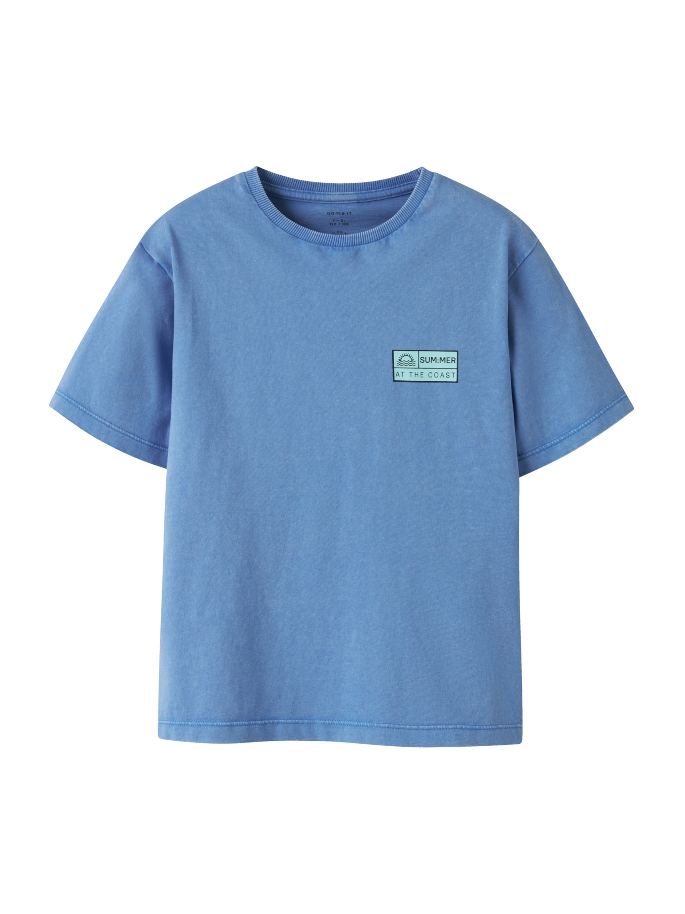 NAME IT Shirt 'NKMFANDEL' in Blue: front