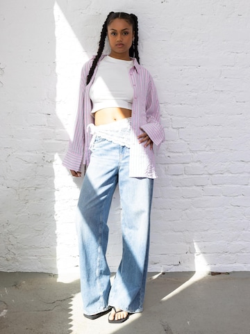 BROKE + SCHÖN Bluse 'Oversize Bluse in Rosa'‌‌‌‌‌‌‌‌‌‌ in Pink