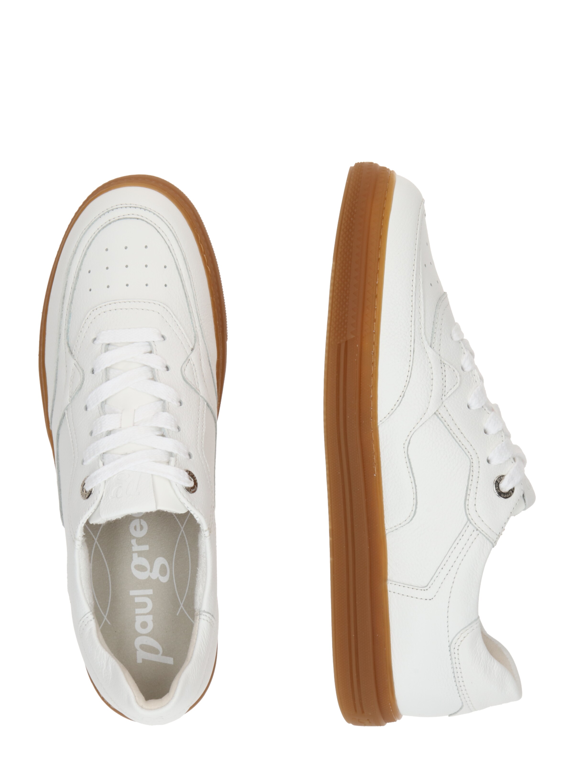 Baskets basses 'Pauls' Paul Green en blanc