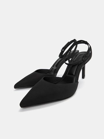 Pull&Bear Slingpumps in Schwarz