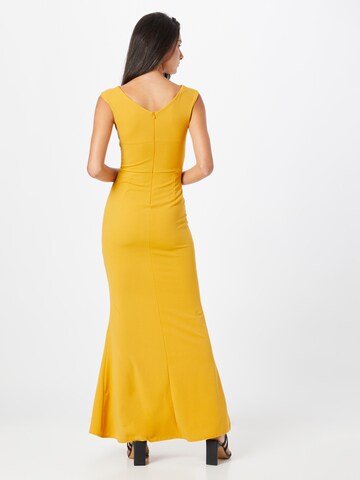 WAL G. - Vestido de festa 'MORGAN' em amarelo