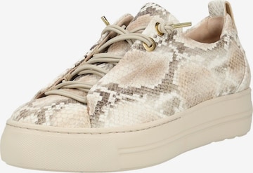 Paul Green Matalavartiset tennarit värissä beige: etupuoli