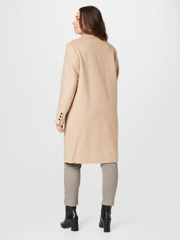 Selected Femme Curve Between-seasons coat 'NEW SASJA' in Beige