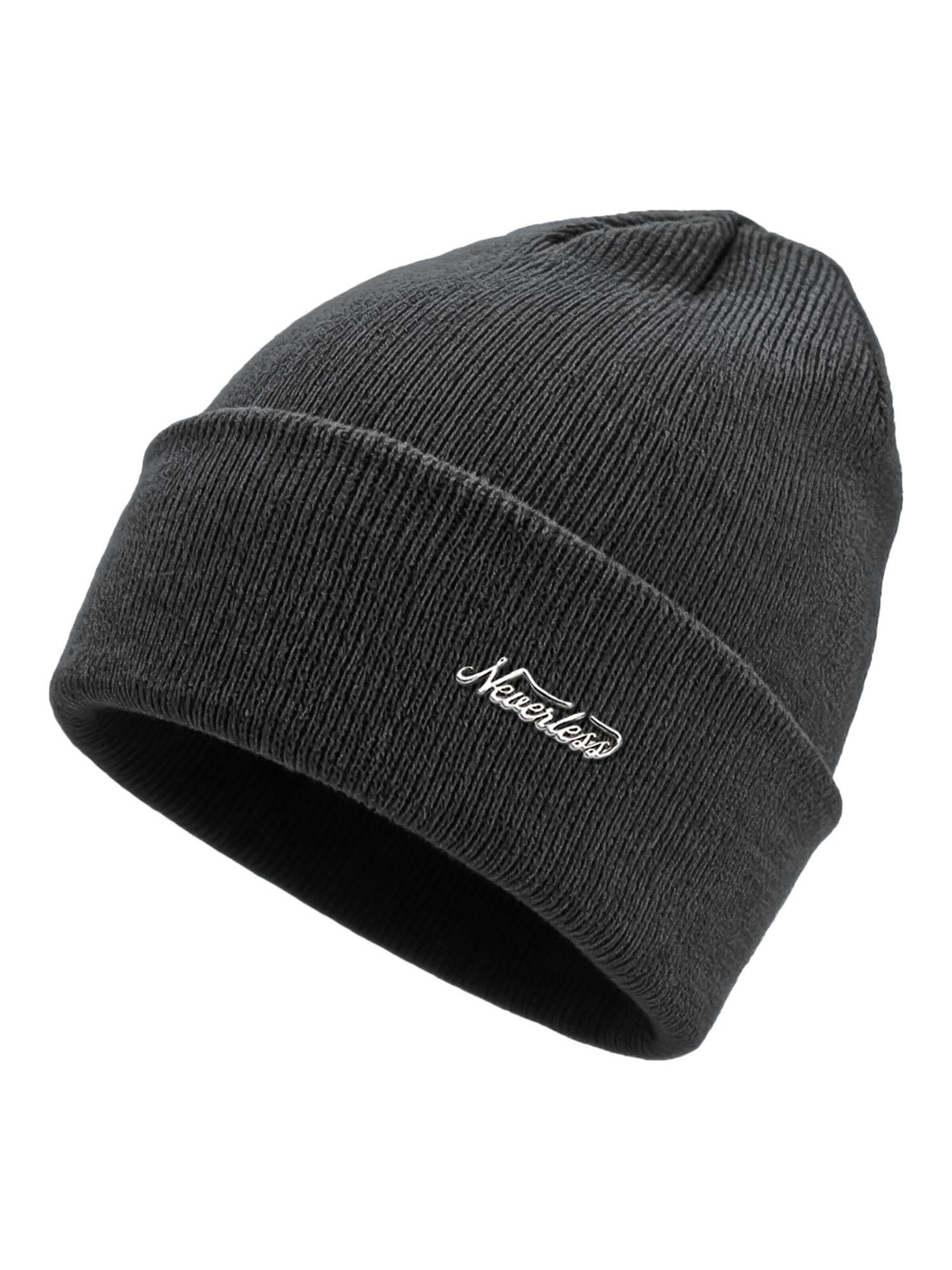 Neverless Beanie '36940' in Grey: front