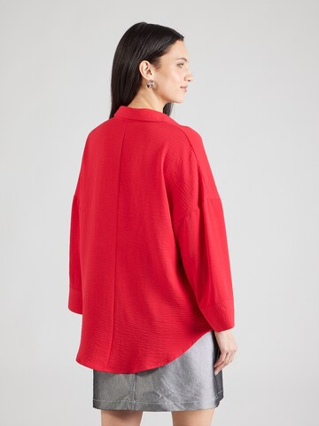 ONLY Blouse 'ONLSVERRE METTE' in Red