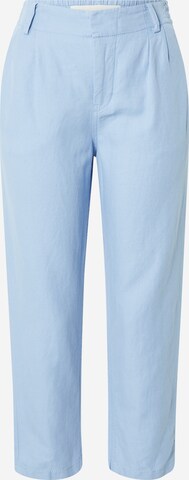 DRYKORN Regular Pleat-Front Pants in Blue: front