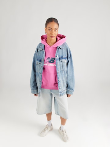 new balance Sweatshirt i rosa