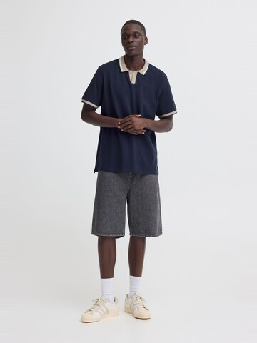 BLEND Shirt ' BHEvo ' in Blauw