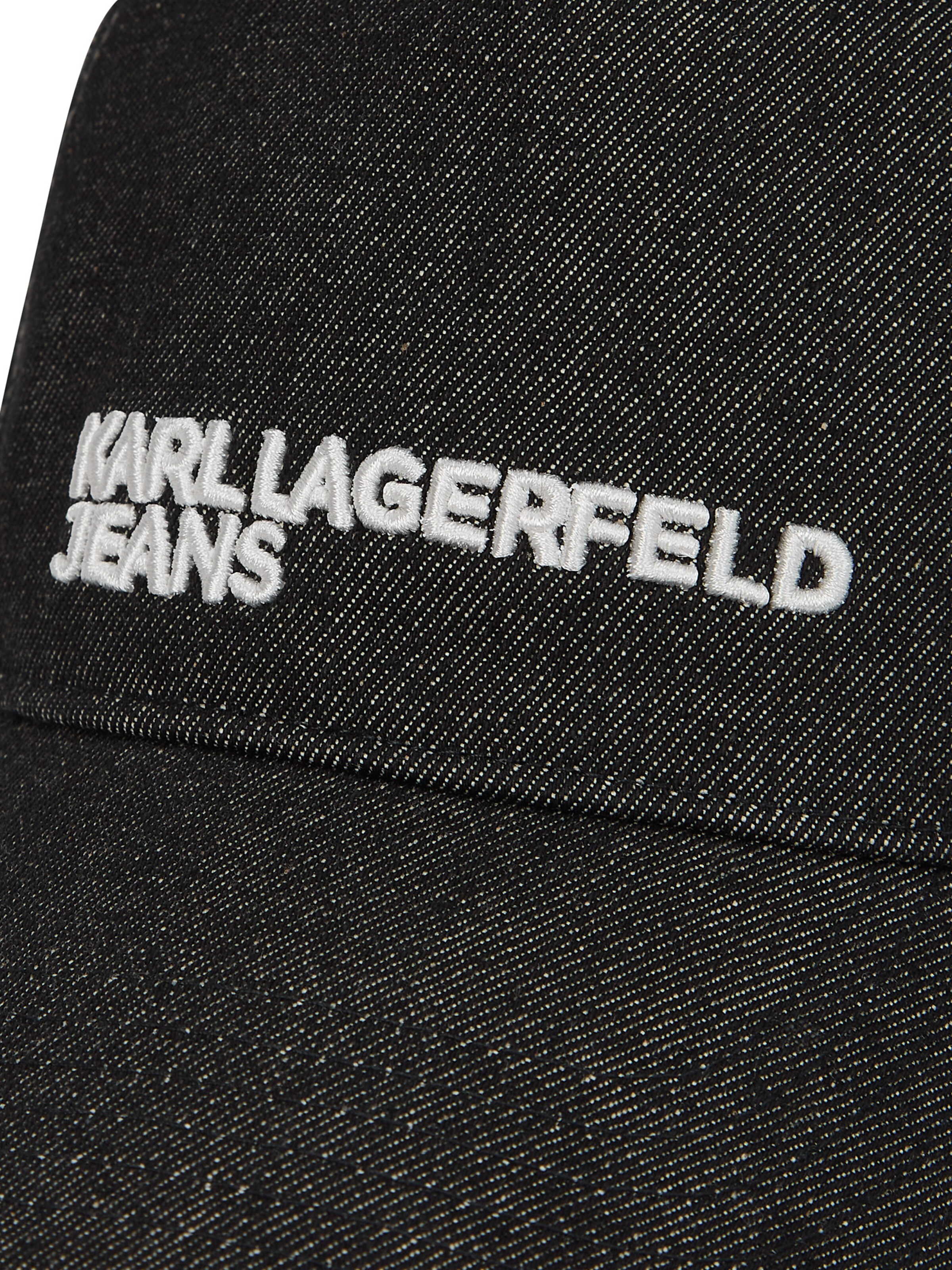 juoda KARL LAGERFELD JEANS Kepurė