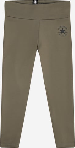 CONVERSE - Leggings 'CHUCK' en verde: frente
