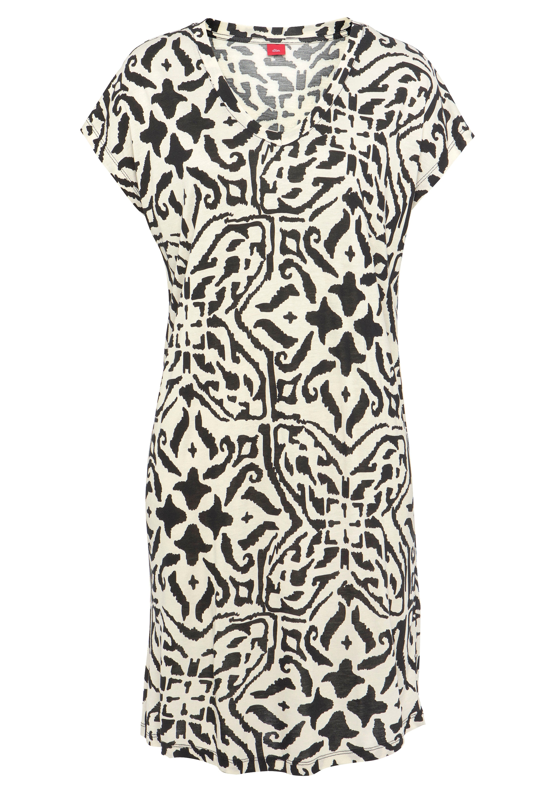 Abito estivo di s.Oliver in nero: frontale