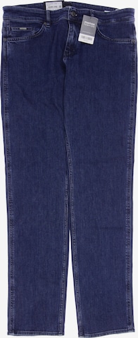 BOSS Black Jeans in 34 in Blue: front