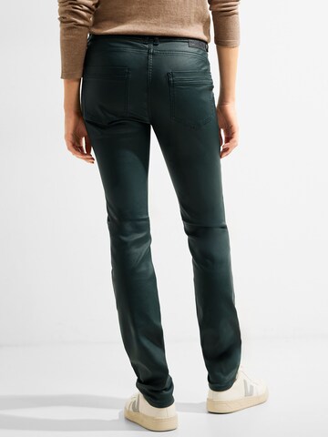 CECIL Slim fit Trousers 'Toronto' in Green