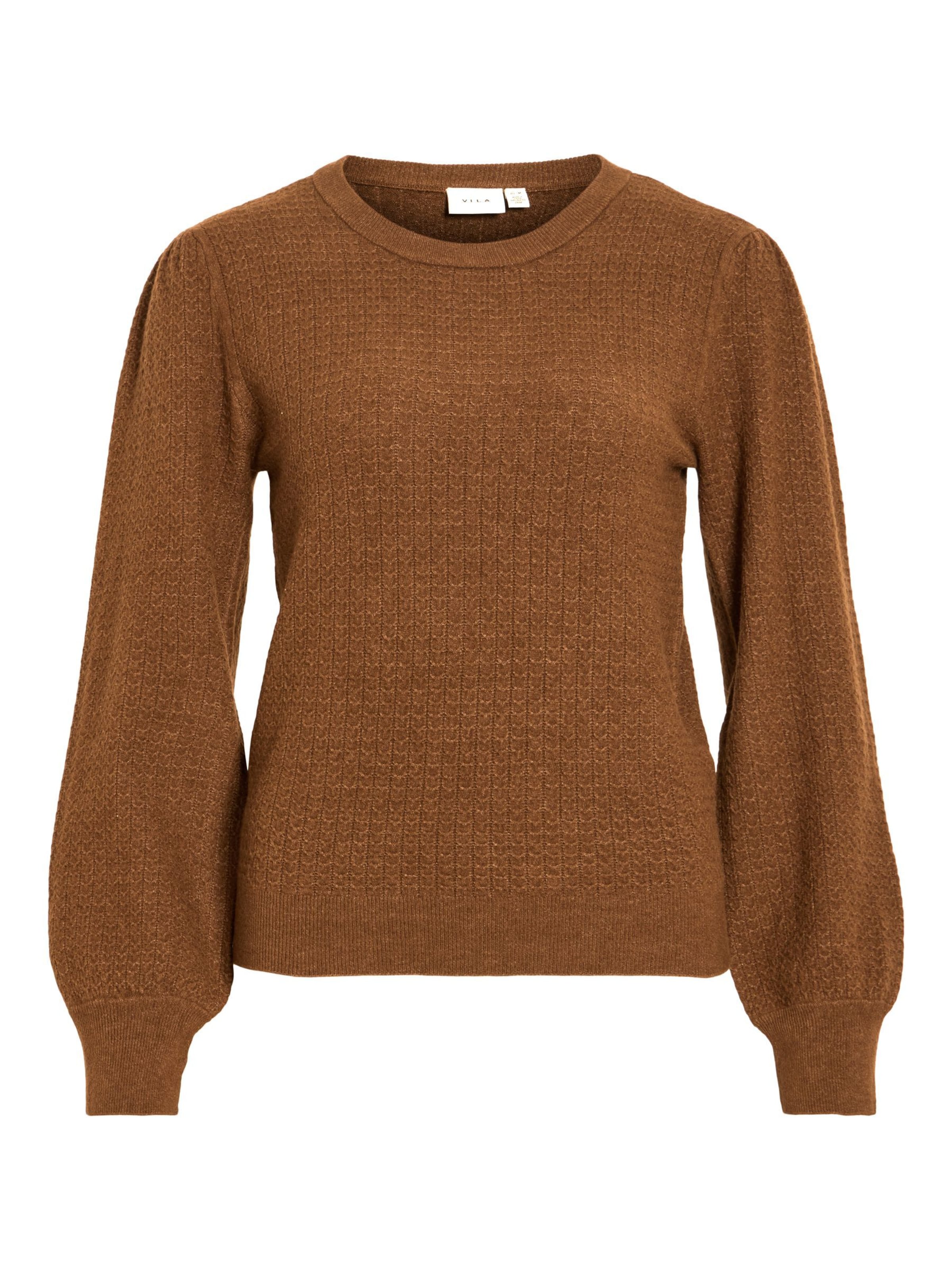 Pullover 'VIMABLE' di VILA in marrone: frontale