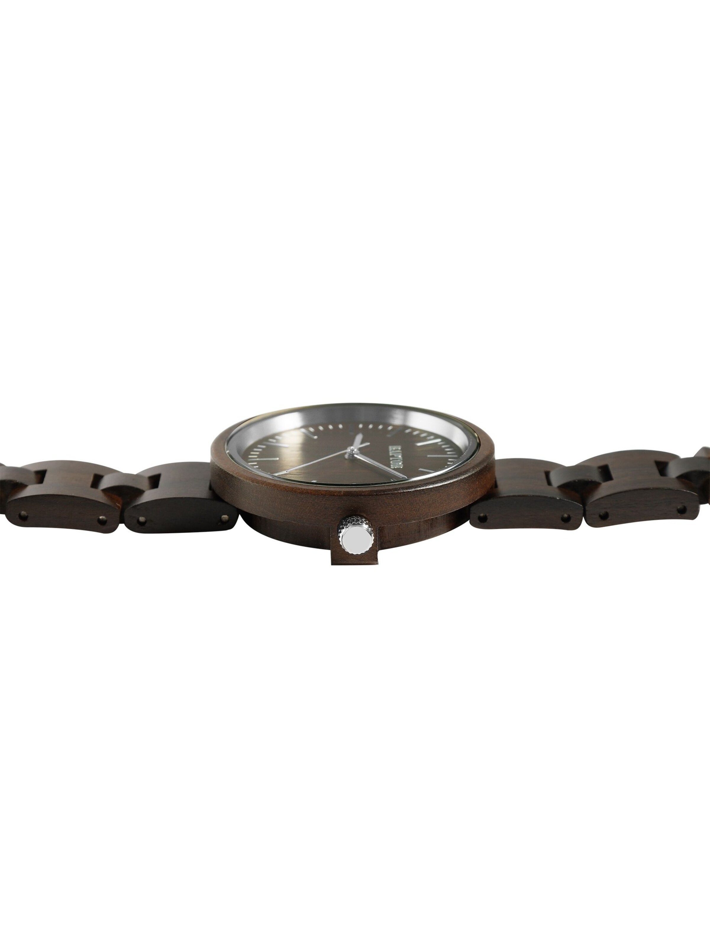 Raptor Analog Watch 'Bodilla, Mineralglas' in Brown