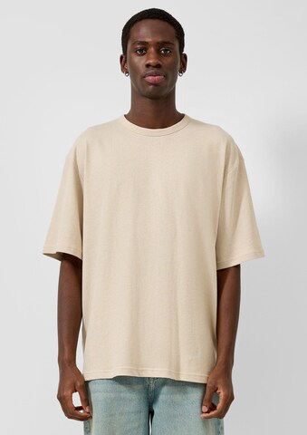 QS Shirt in Beige: front