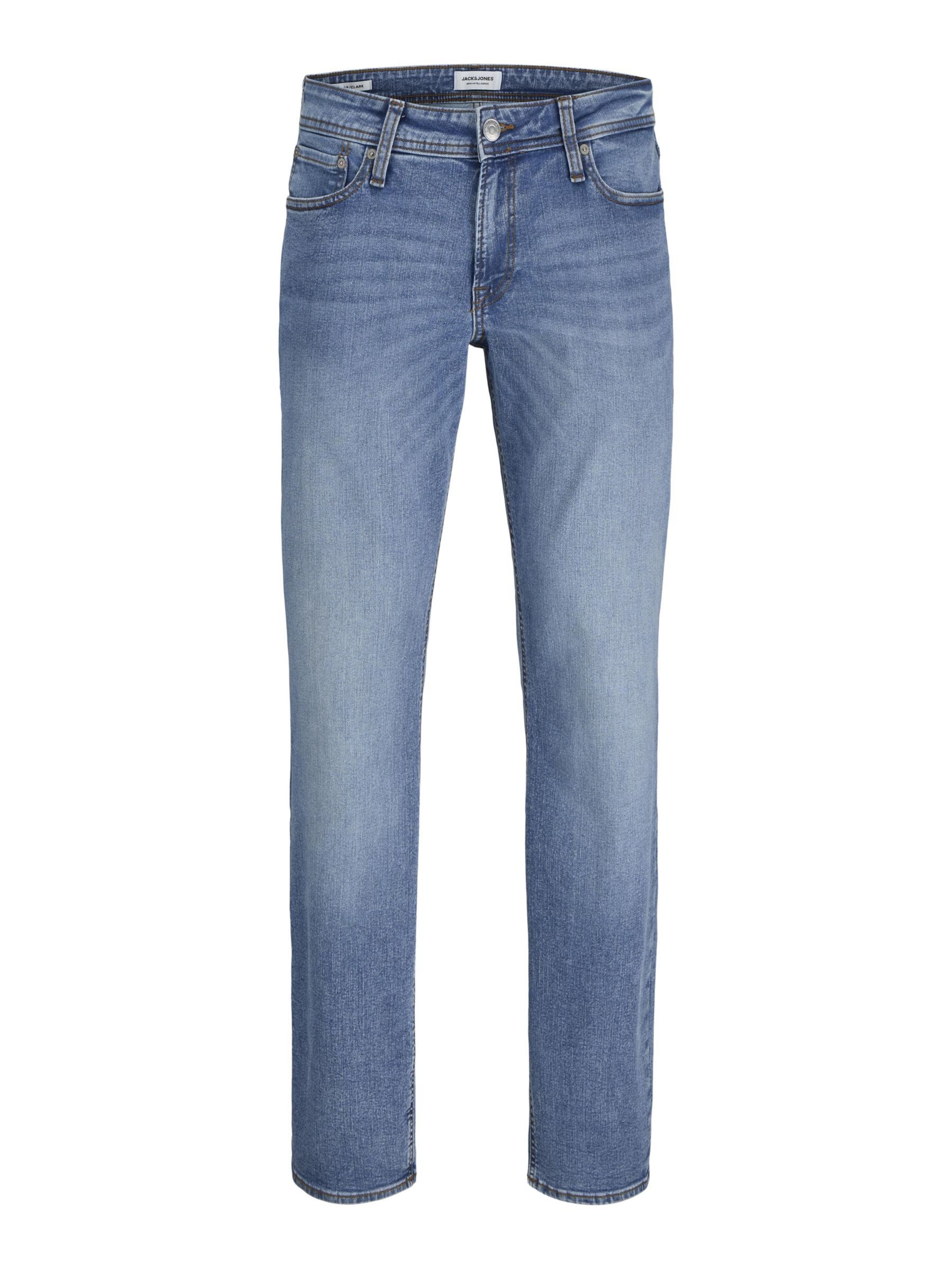 JACK & JONES - regular Vaquero 'JJIClark' en azul: frente