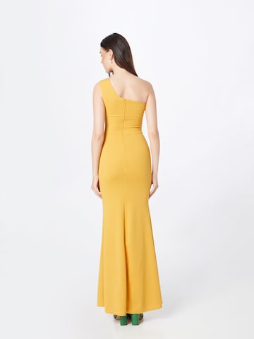 WAL G. - Vestido de noche 'GIGI' en amarillo