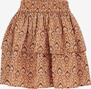 WE Fashion Nederdel i brun: forside