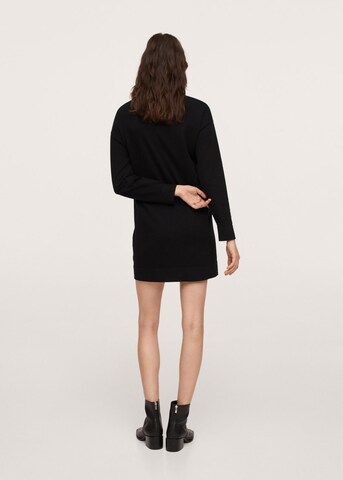 MANGO Knitted dress 'Franklin' in Black