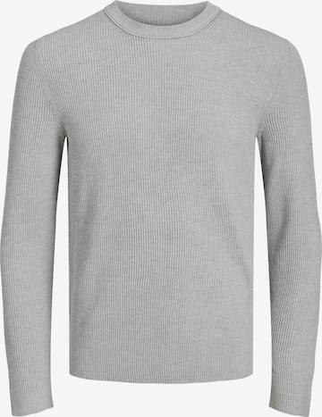 JACK & JONES Sweater 'PERFECT' in Grey: front