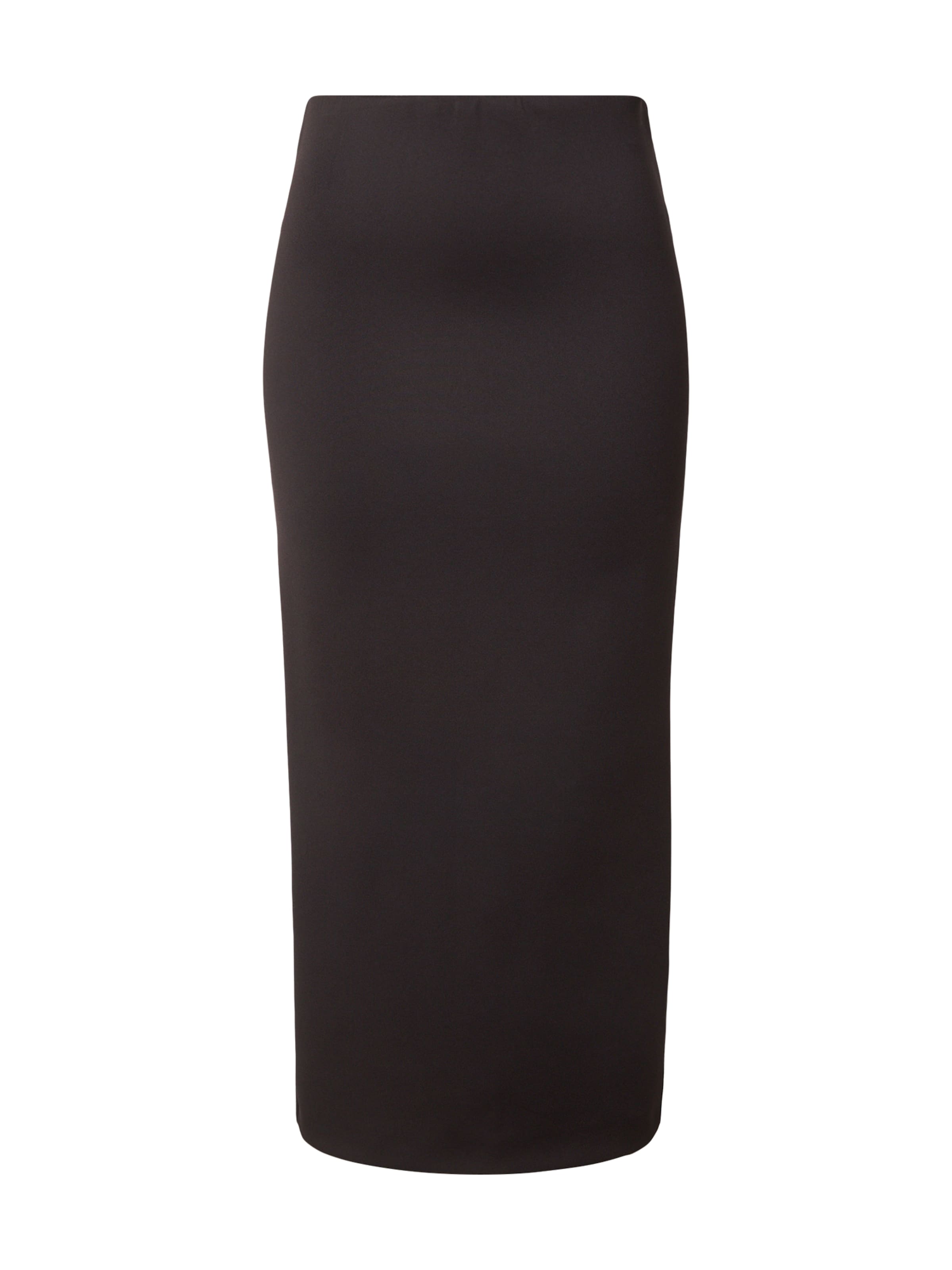 MM by Max Mara Φούστα 'LUME' σε μαύρο: μπροστά