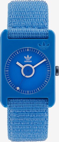 ADIDAS ORIGINALS Analoguhr 'Ao Street Retro Pop Two' in Blau: predná strana