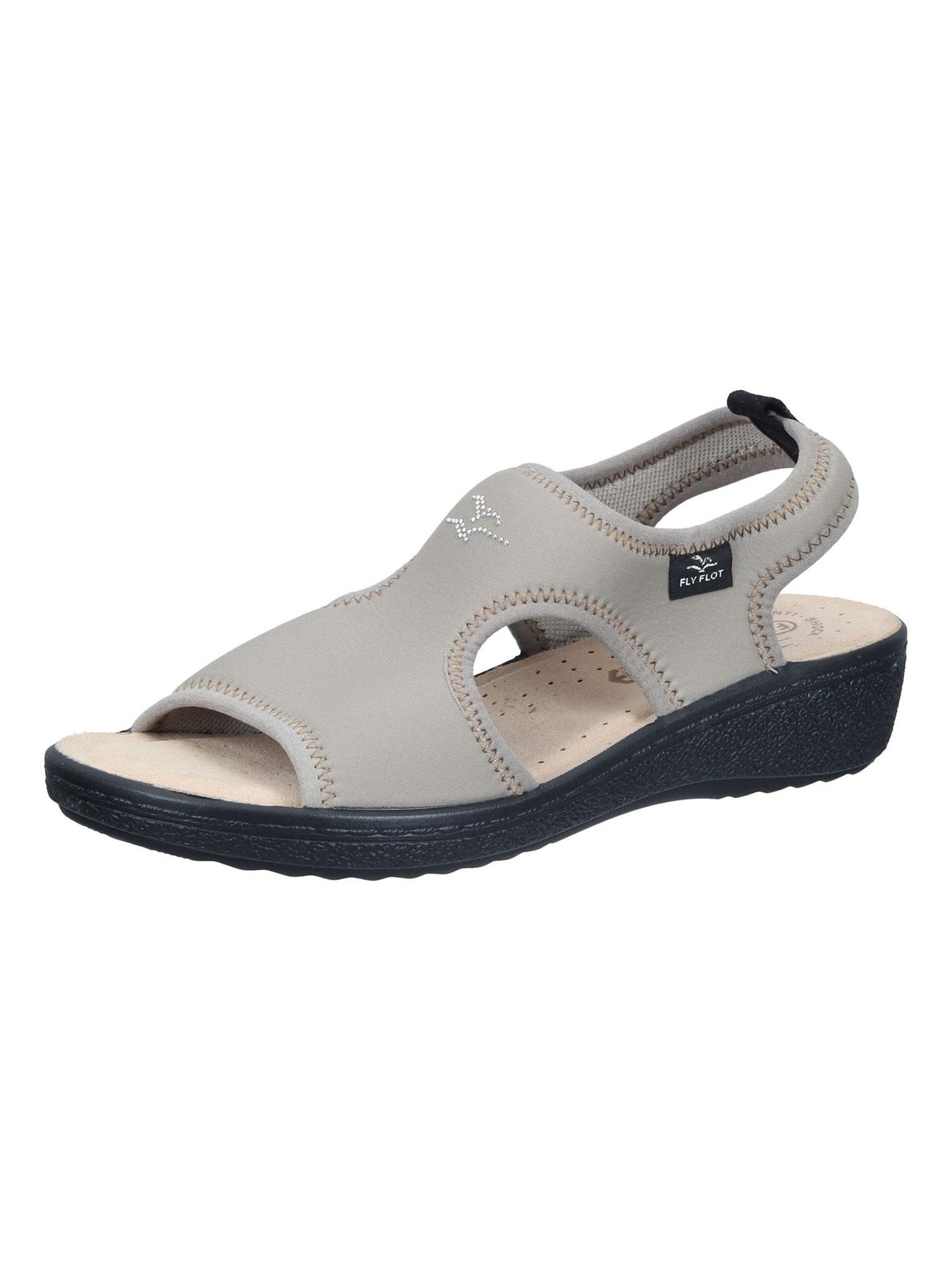 FLY FLOT Sandals in Beige: front