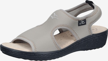 FLY FLOT Sandals in Beige: front