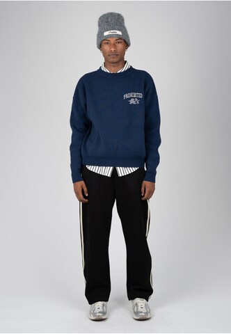 Pullover 'Avantgarde' di Prohibited in blu