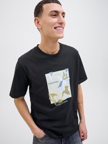 T-Shirt 'JORALMERIA' JACK & JONES en noir