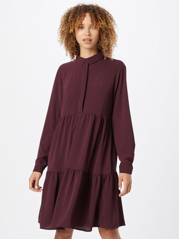 Robe-chemise 'Piper' JDY en rouge : devant