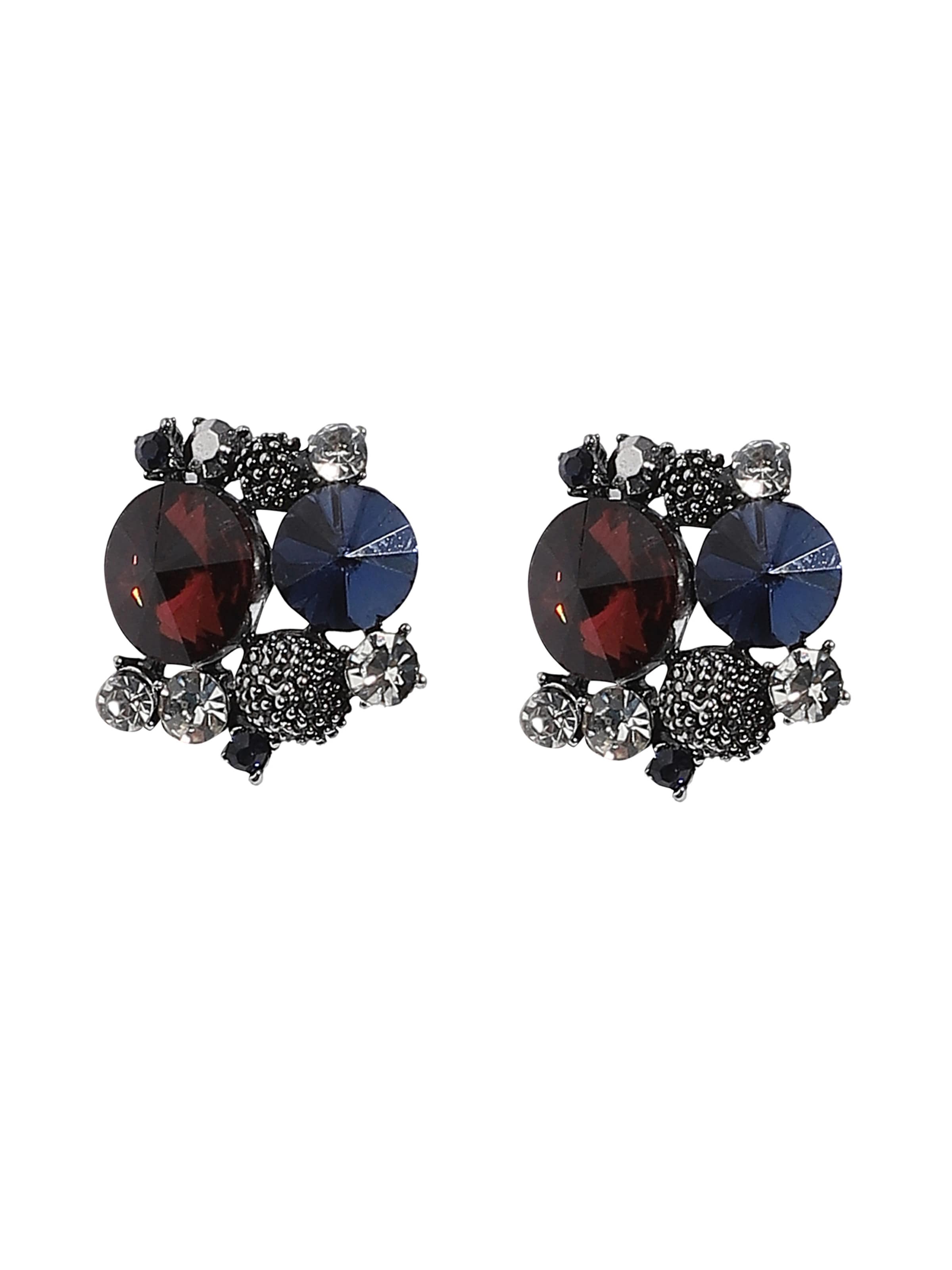 Boucles d'oreilles ' Nan ' SOHI en argent : devant
