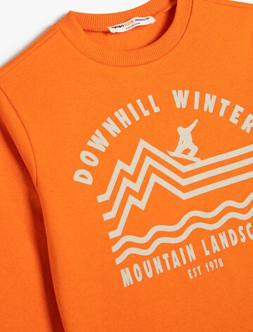 Koton Sweatshirt in Oranje
