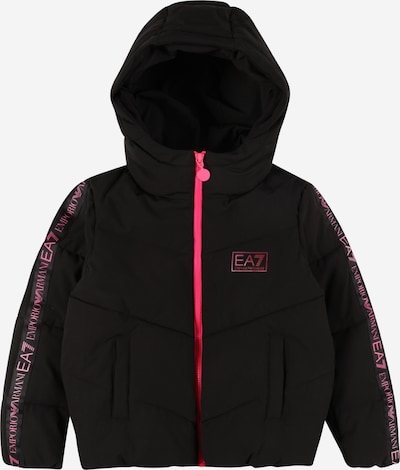Žieminė striukė iš EA7 Emporio Armani, spalva – šviesiai rožinė / juoda, Prekių apžvalga