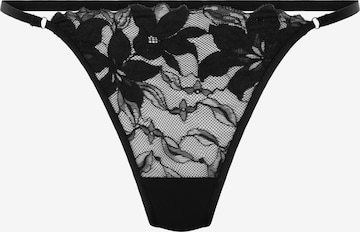 Hunkemöller Stringit 'Ingrid' värissä musta: etupuoli