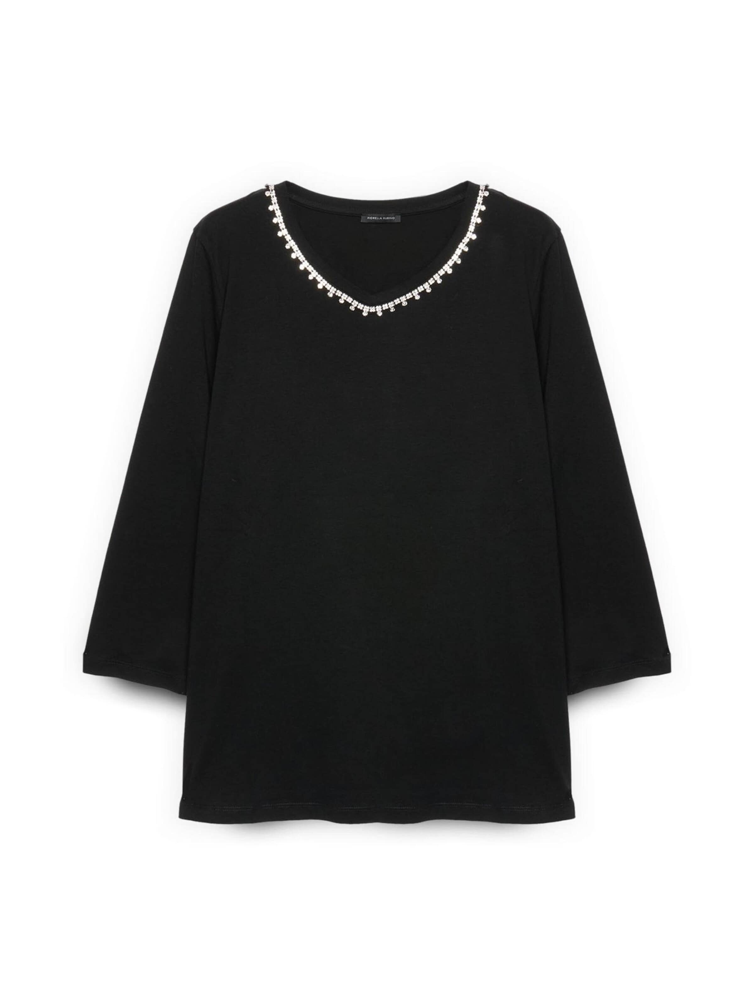 Fiorella Rubino Shirt in Black: front